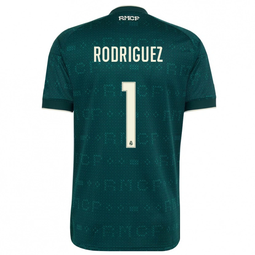 Danxen Męski Misa Rodriguez #1 Ciemnoszary Szary Biały Wyjazdowa Koszulka 2026/27 Koszulki Klubowe