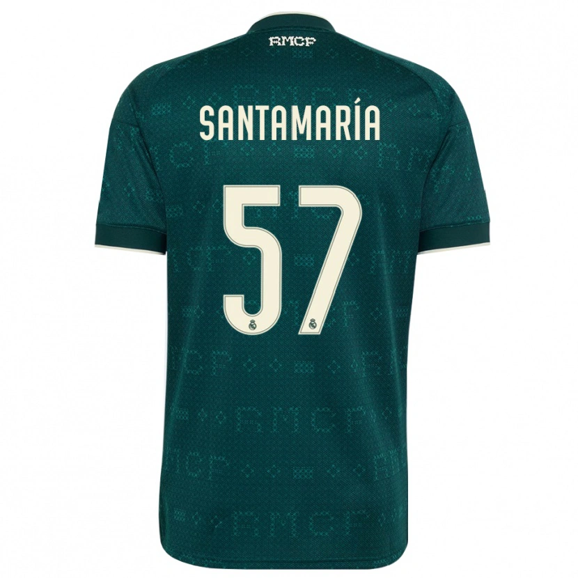 Danxen Męski Fran Santamaría #57 Ciemnoszary Szary Biały Wyjazdowa Koszulka 2026/27 Koszulki Klubowe