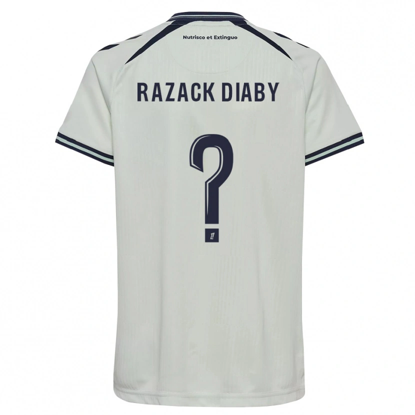 Danxen Męski Abdoul Razack Diaby #0 Północny Niebieski Biały Wyjazdowa Koszulka 2026/27 Koszulki Klubowe