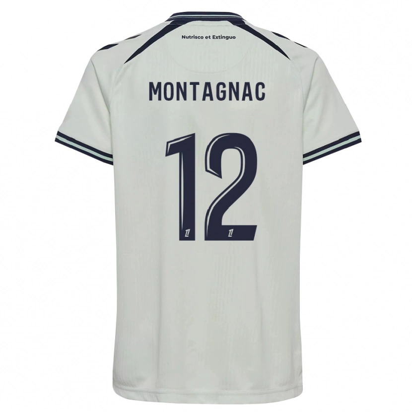 Danxen Męski Alexandre Montagnac #12 Północny Niebieski Biały Wyjazdowa Koszulka 2026/27 Koszulki Klubowe