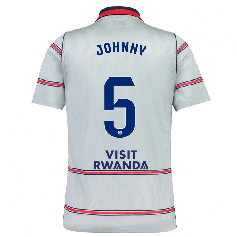 Danxen Męski Johnny Cardoso #5 Szary Czerwony Królewski Niebieski Trzeci Komplet Koszulka 2026/27 Koszulki Klubowe