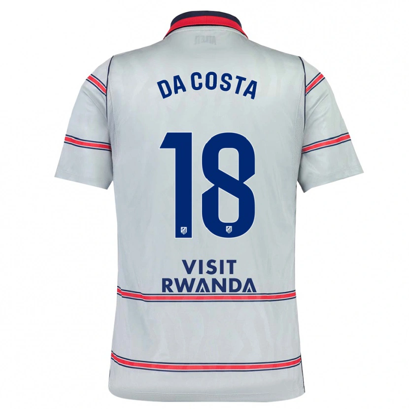 Danxen Męski Mario Da Costa #18 Szary Czerwony Królewski Niebieski Trzeci Komplet Koszulka 2026/27 Koszulki Klubowe
