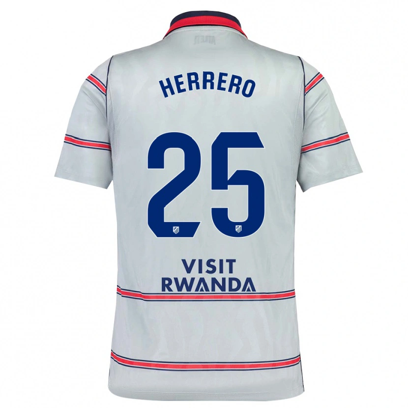 Danxen Męski Alex Herrero #25 Szary Czerwony Królewski Niebieski Trzeci Komplet Koszulka 2026/27 Koszulki Klubowe