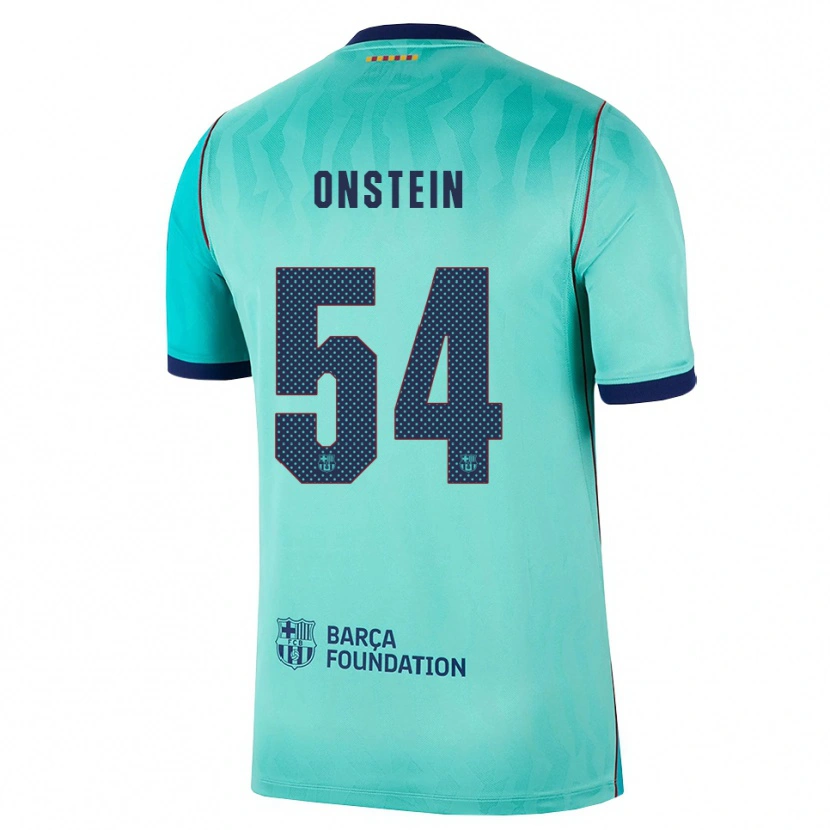 Danxen Męski Juwensley Onstein #54 Aqua Ciemny Turkus Królewski Niebieski Trzeci Komplet Koszulka 2026/27 Koszulki Klubowe