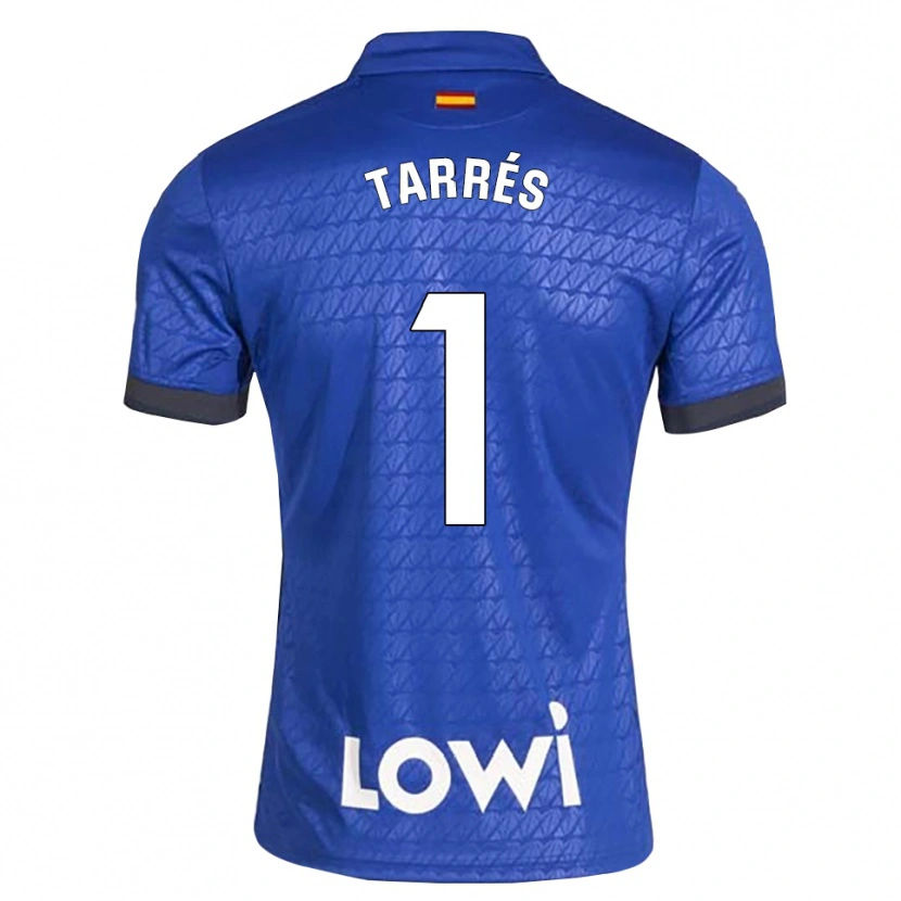 Danxen Kobiety Lluis Tarrés #1 Niebieski Biały Czarny Domowa Koszulka 2026/27 Koszulki Klubowe
