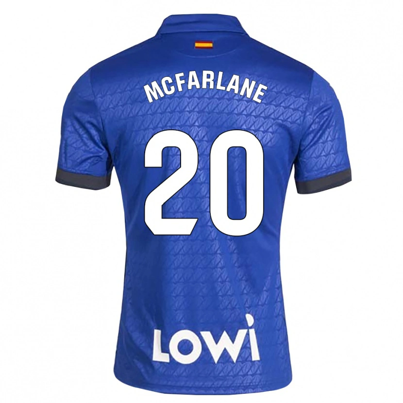 Danxen Kobiety Ayden Mcfarlane #20 Niebieski Biały Czarny Domowa Koszulka 2026/27 Koszulki Klubowe