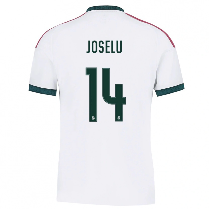 Danxen Kobiety Joselu #14 Ciemnozielony Biały Czerwony Domowa Koszulka 2026/27 Koszulki Klubowe