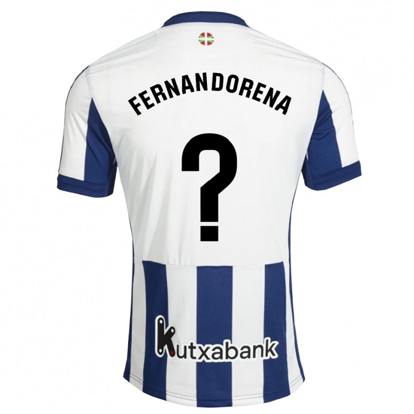 Danxen Kobiety Alex Fernandorena #0 Granatowy Biały Złoty Domowa Koszulka 2026/27 Koszulki Klubowe