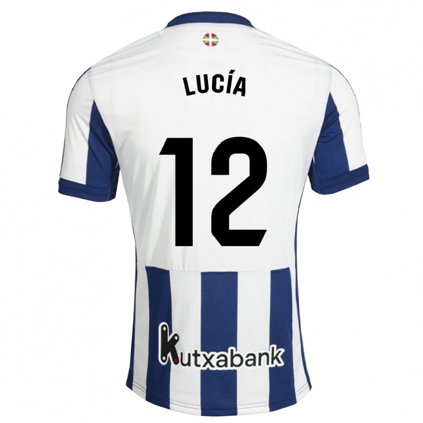 Danxen Kobiety Lucía Rodríguez #12 Granatowy Biały Złoty Domowa Koszulka 2026/27 Koszulki Klubowe
