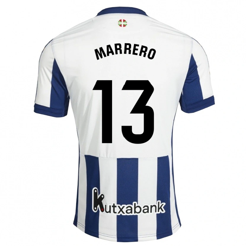 Danxen Kobiety Unai Marrero #13 Granatowy Biały Złoty Domowa Koszulka 2026/27 Koszulki Klubowe