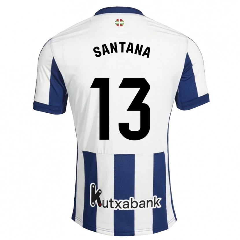 Danxen Kobiety Olatz Santana #13 Granatowy Biały Złoty Domowa Koszulka 2026/27 Koszulki Klubowe