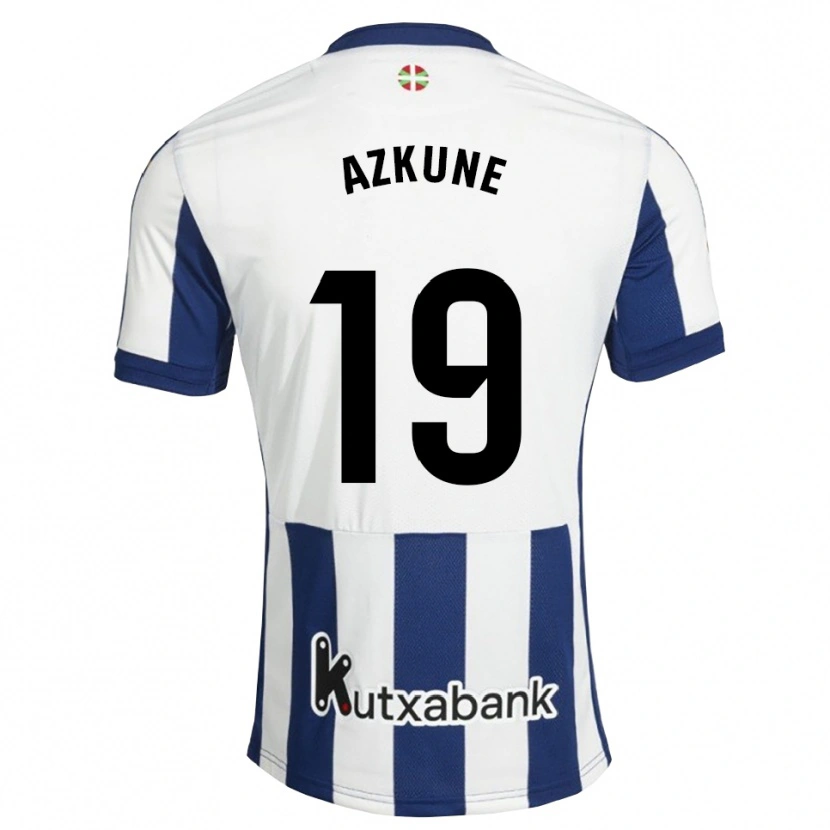 Danxen Kobiety Ekain Azkune #19 Granatowy Biały Złoty Domowa Koszulka 2026/27 Koszulki Klubowe