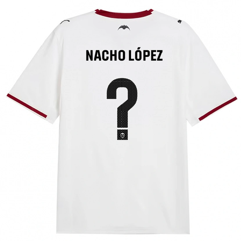 Danxen Kobiety Nacho López #0 Czarny Biały Czerwony Żółty Domowa Koszulka 2026/27 Koszulki Klubowe