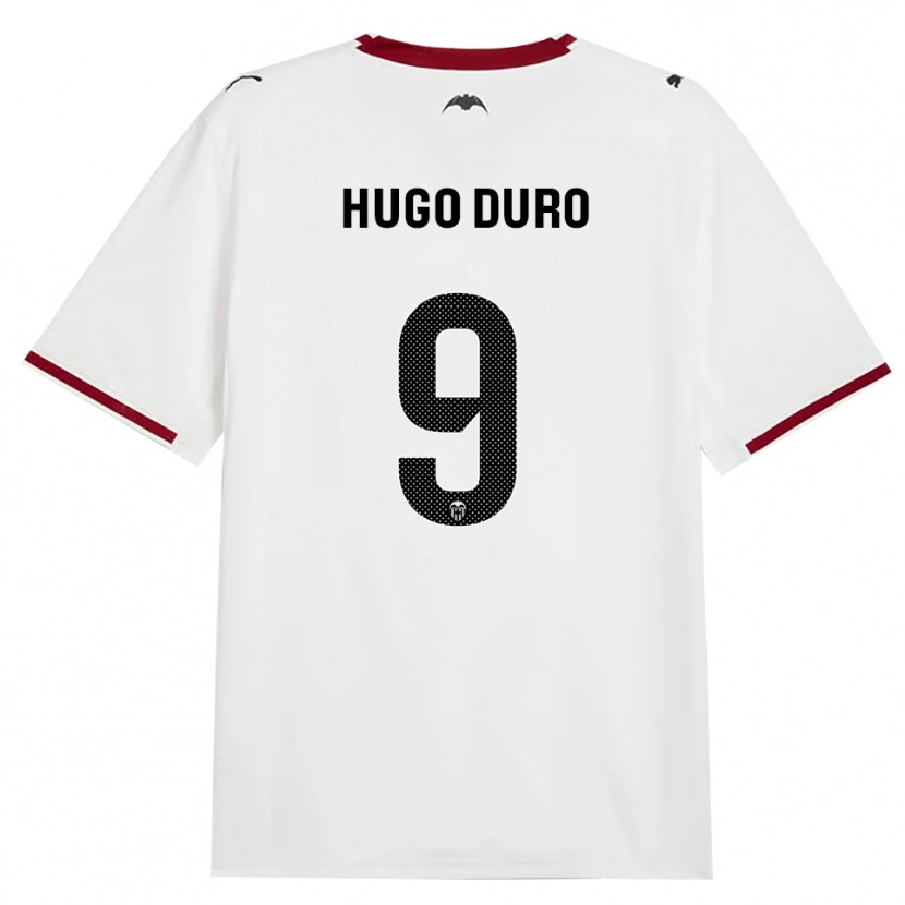 Danxen Kobiety Hugo Duro #9 Czarny Biały Czerwony Żółty Domowa Koszulka 2026/27 Koszulki Klubowe