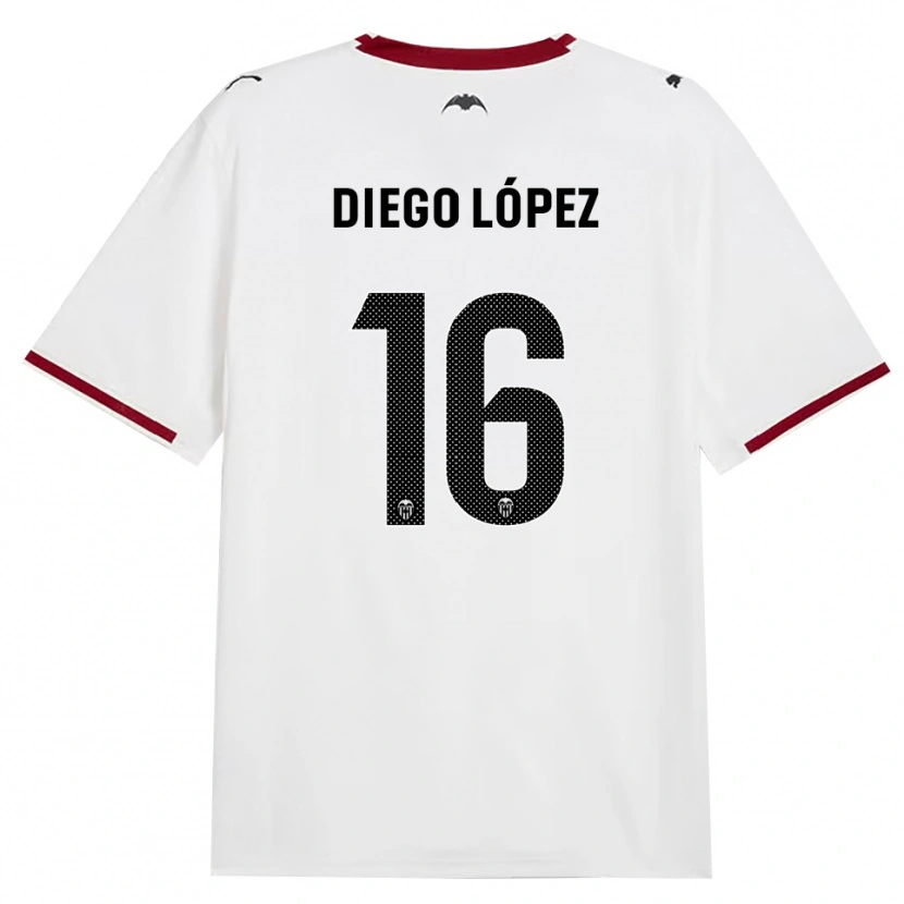 Danxen Kobiety Diego López #16 Czarny Biały Czerwony Żółty Domowa Koszulka 2026/27 Koszulki Klubowe