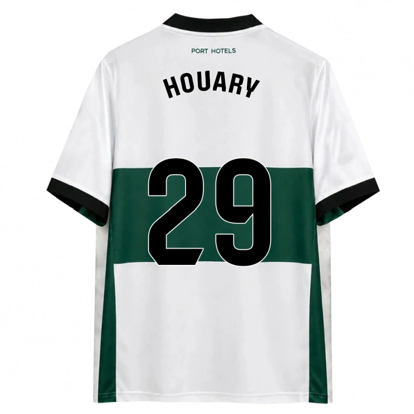 Danxen Kobiety Ali Houary #29 Zielony Biały Czerwony Domowa Koszulka 2026/27 Koszulki Klubowe