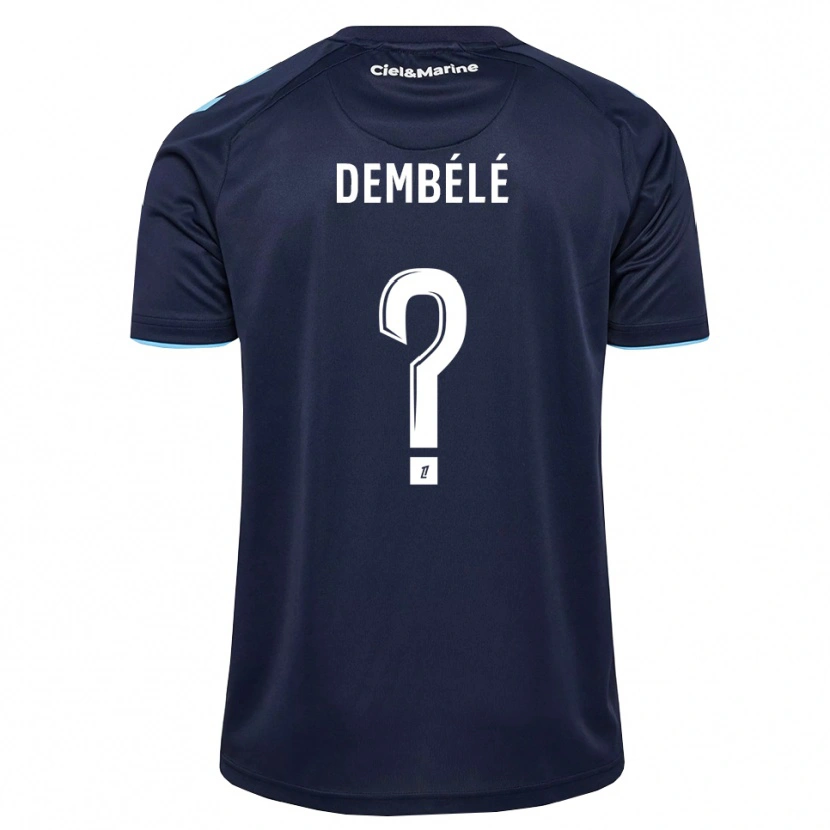 Danxen Kobiety Malyk Dembélé #0 Błękitny Północny Niebieski Domowa Koszulka 2026/27 Koszulki Klubowe