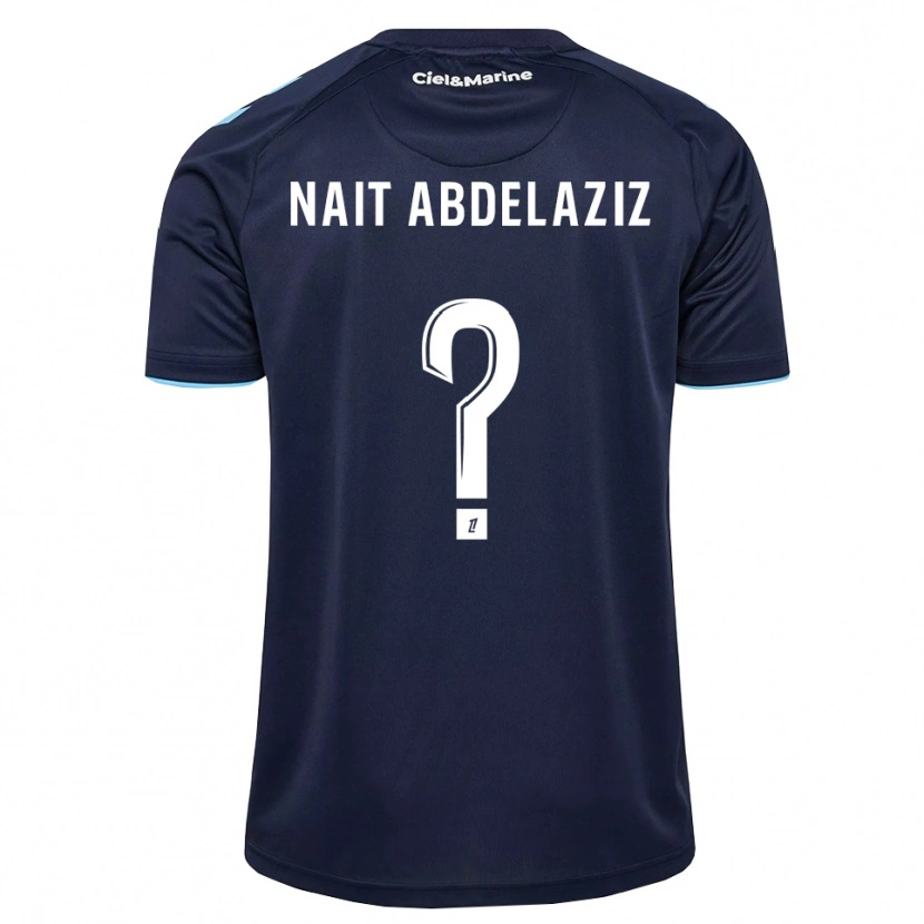 Danxen Kobiety Elias Naït Abdelaziz #0 Błękitny Północny Niebieski Domowa Koszulka 2026/27 Koszulki Klubowe