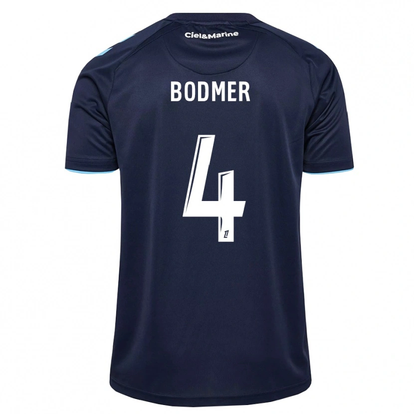 Danxen Kobiety Mathéo Bodmer #4 Błękitny Północny Niebieski Domowa Koszulka 2026/27 Koszulki Klubowe