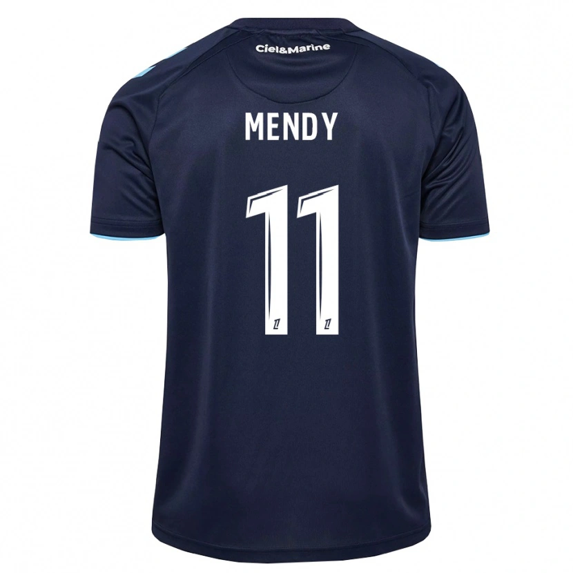 Danxen Kobiety Mélinda Mendy #11 Błękitny Północny Niebieski Domowa Koszulka 2026/27 Koszulki Klubowe