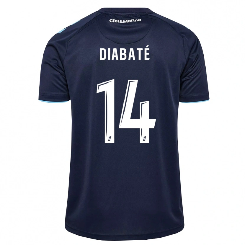 Danxen Kobiety Adams Diabaté #14 Błękitny Północny Niebieski Domowa Koszulka 2026/27 Koszulki Klubowe