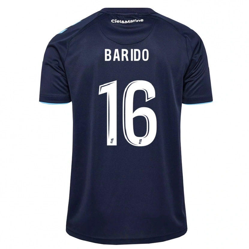 Danxen Kobiety Jules Barido #16 Błękitny Północny Niebieski Domowa Koszulka 2026/27 Koszulki Klubowe