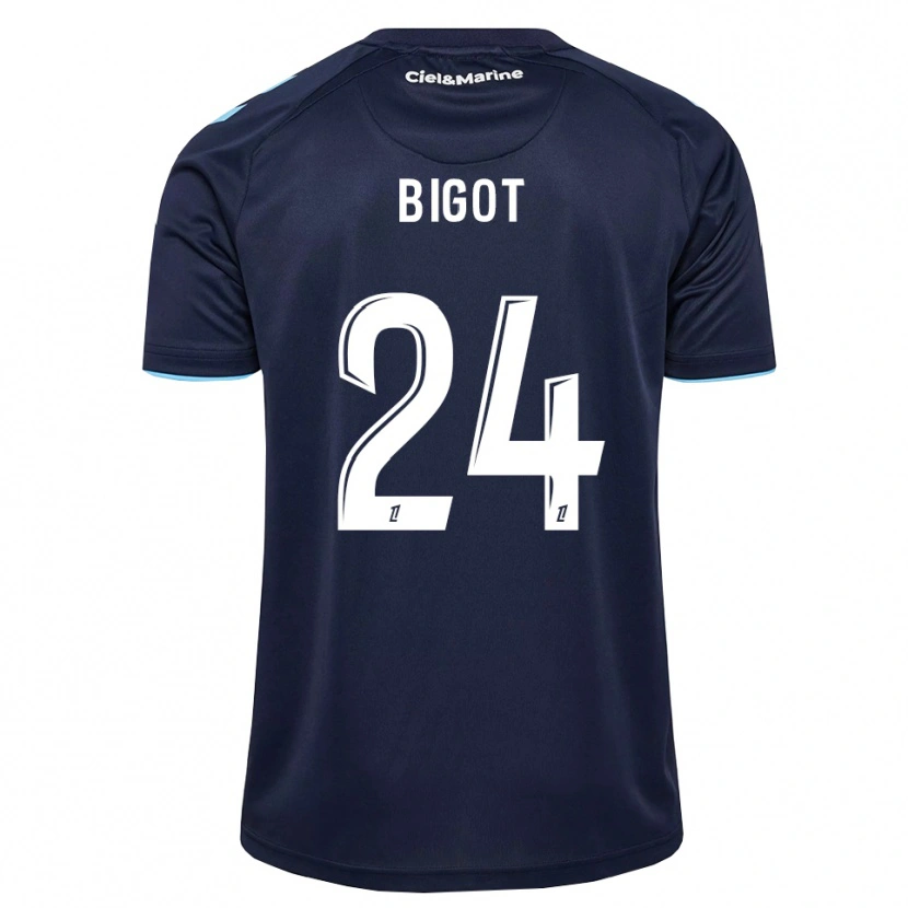 Danxen Kobiety Maureen Bigot #24 Błękitny Północny Niebieski Domowa Koszulka 2026/27 Koszulki Klubowe
