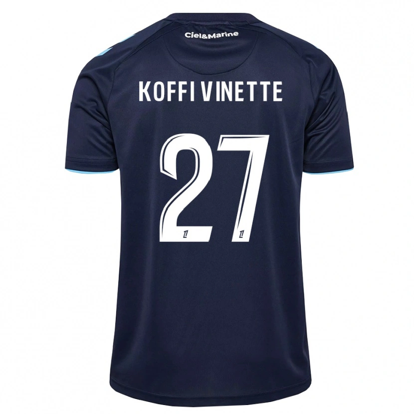 Danxen Kobiety Enzo Koffi #27 Błękitny Północny Niebieski Domowa Koszulka 2026/27 Koszulki Klubowe