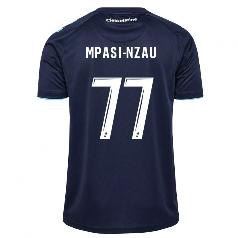 Danxen Kobiety Lionel Mpasi-Nzau #77 Błękitny Północny Niebieski Domowa Koszulka 2026/27 Koszulki Klubowe