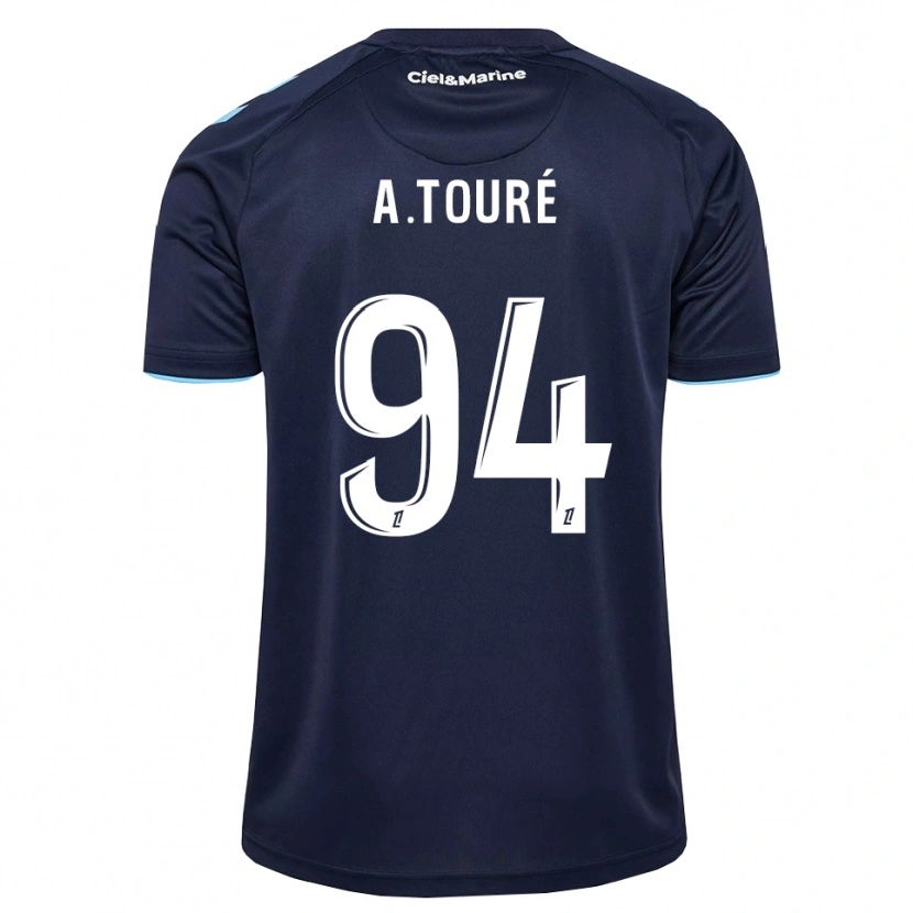 Danxen Kobiety Abdoulaye Touré #94 Błękitny Północny Niebieski Domowa Koszulka 2026/27 Koszulki Klubowe