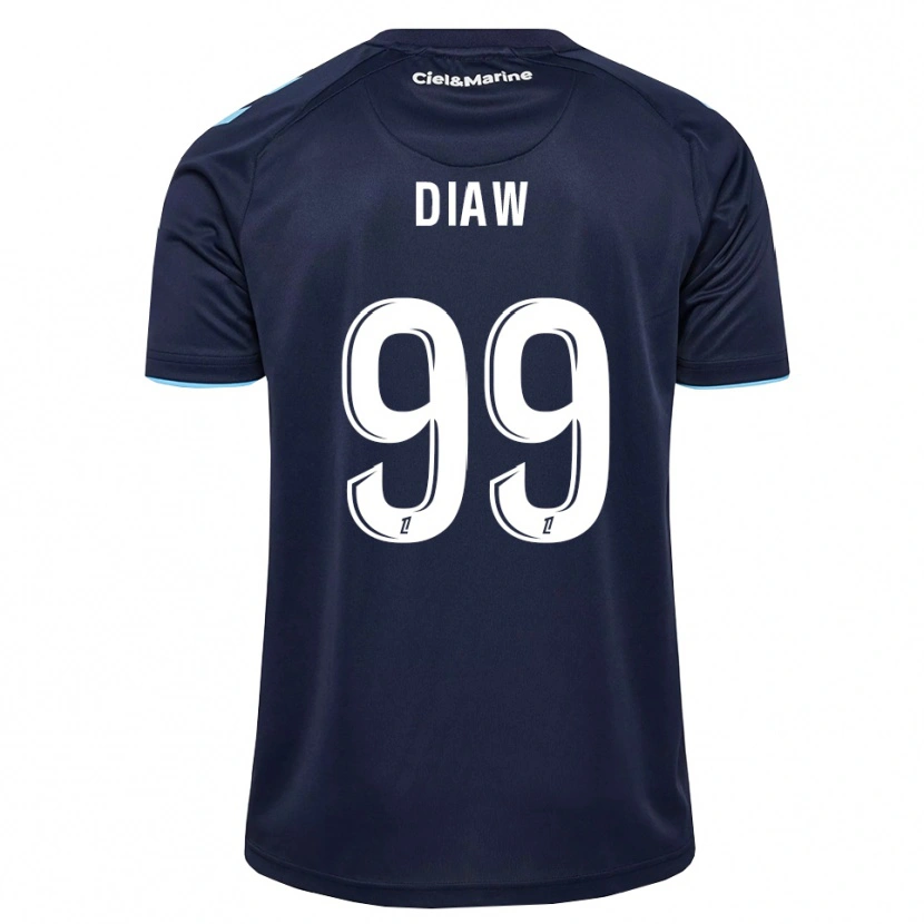 Danxen Kobiety Mory Diaw #99 Błękitny Północny Niebieski Domowa Koszulka 2026/27 Koszulki Klubowe