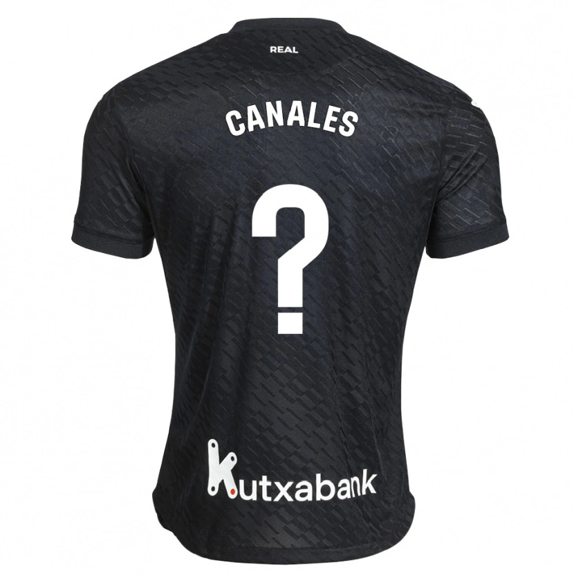Danxen Kobiety Cristian Canales #0 Czarny Biały Wyjazdowa Koszulka 2026/27 Koszulki Klubowe
