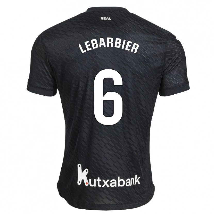 Danxen Kobiety Alex Lebarbier #6 Czarny Biały Wyjazdowa Koszulka 2026/27 Koszulki Klubowe