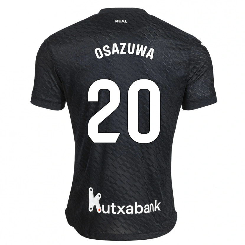 Danxen Kobiety Sydney Osazuwa #20 Czarny Biały Wyjazdowa Koszulka 2026/27 Koszulki Klubowe