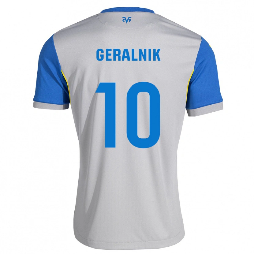 Danxen Kobiety Tiago Geralnik #10 Niebieski Szary Wyjazdowa Koszulka 2026/27 Koszulki Klubowe