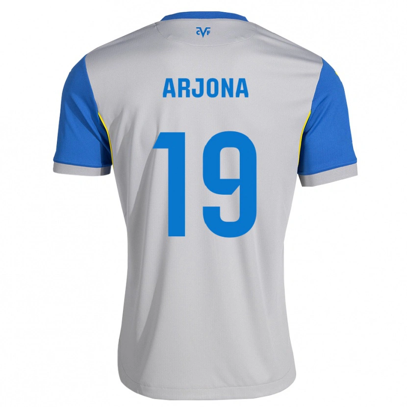 Danxen Kobiety Julio Arjona #19 Niebieski Szary Wyjazdowa Koszulka 2026/27 Koszulki Klubowe