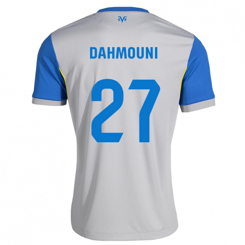Danxen Kobiety Moha Dahmouni #27 Niebieski Szary Wyjazdowa Koszulka 2026/27 Koszulki Klubowe