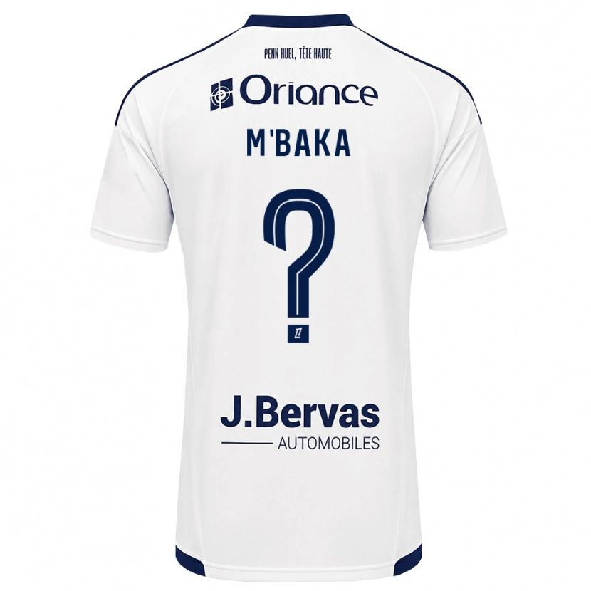 Danxen Kobiety Sacha M'baka #0 Granatowy Biały Wyjazdowa Koszulka 2026/27 Koszulki Klubowe