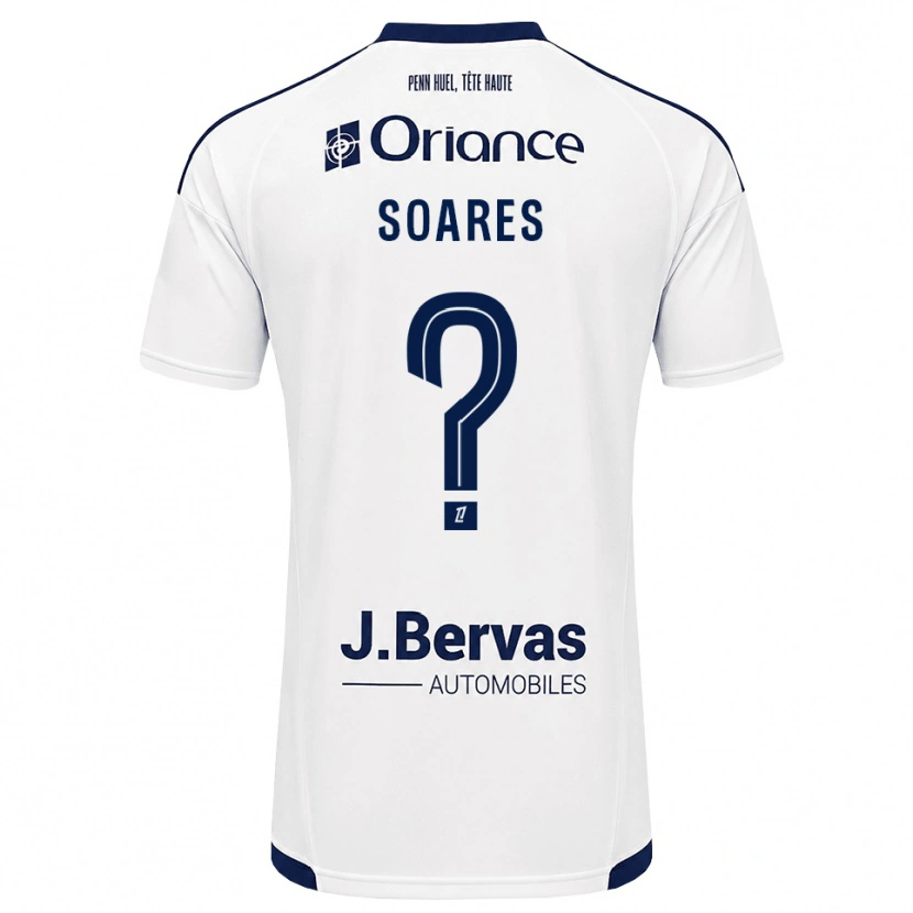 Danxen Kobiety Louane Das Neves Soares #0 Granatowy Biały Wyjazdowa Koszulka 2026/27 Koszulki Klubowe