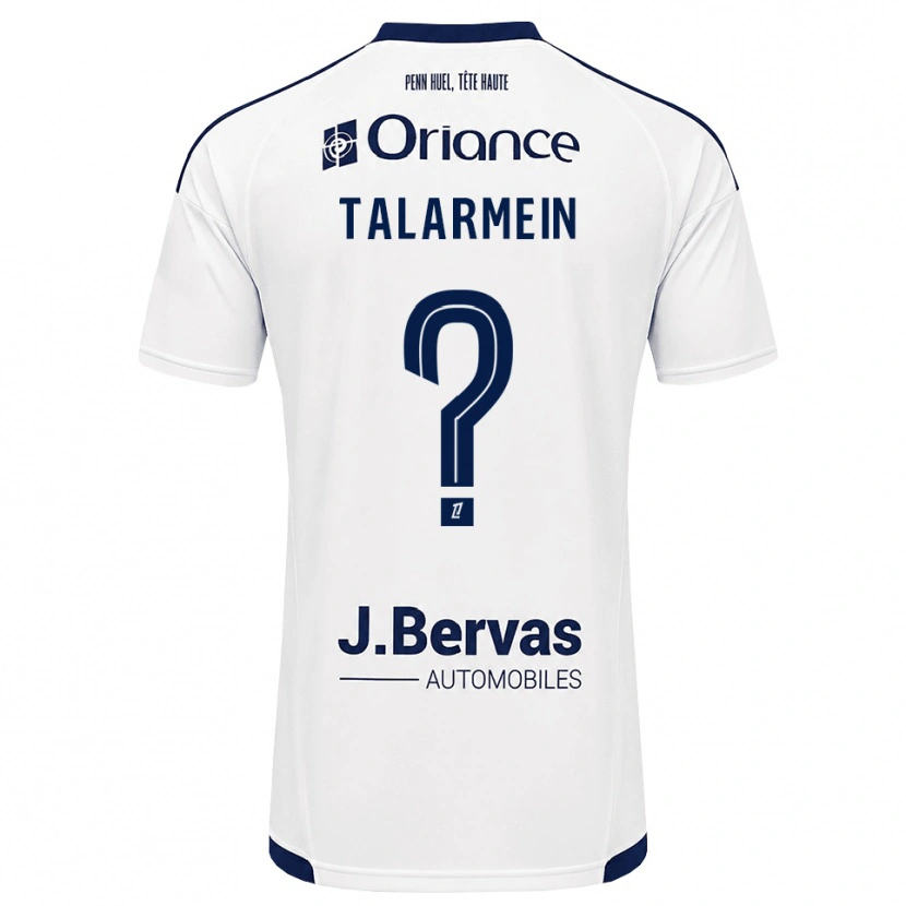 Danxen Kobiety Manon Talarmein #0 Granatowy Biały Wyjazdowa Koszulka 2026/27 Koszulki Klubowe