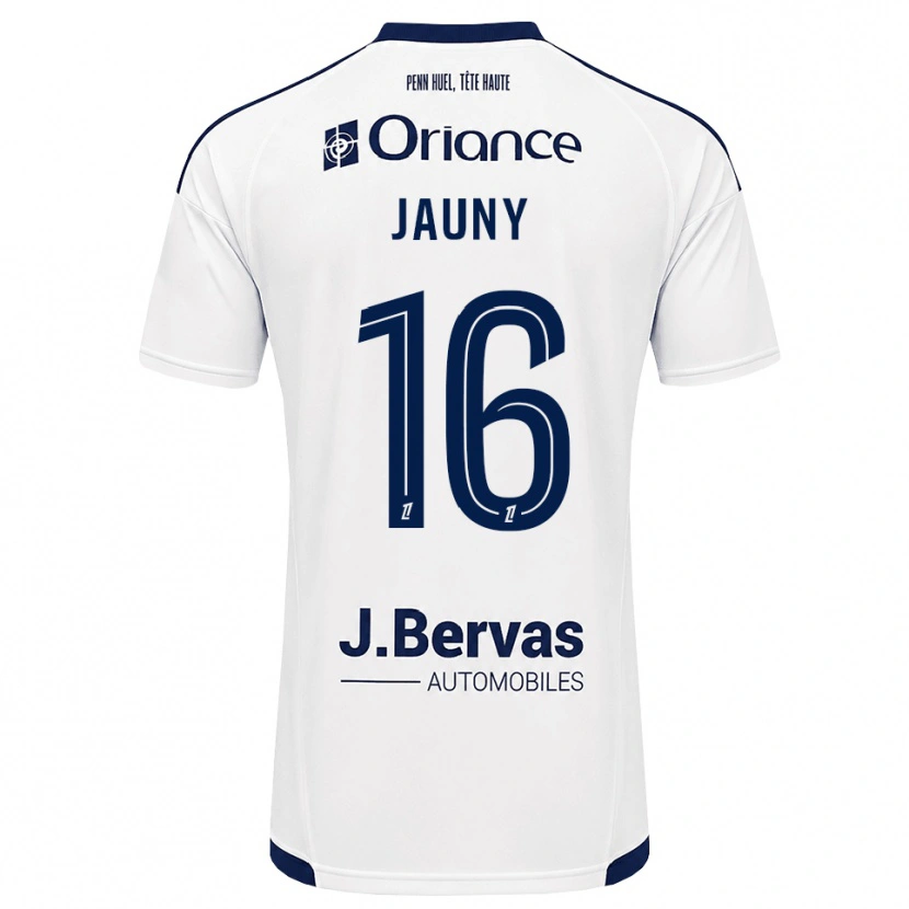 Danxen Kobiety Noah Jauny #16 Granatowy Biały Wyjazdowa Koszulka 2026/27 Koszulki Klubowe