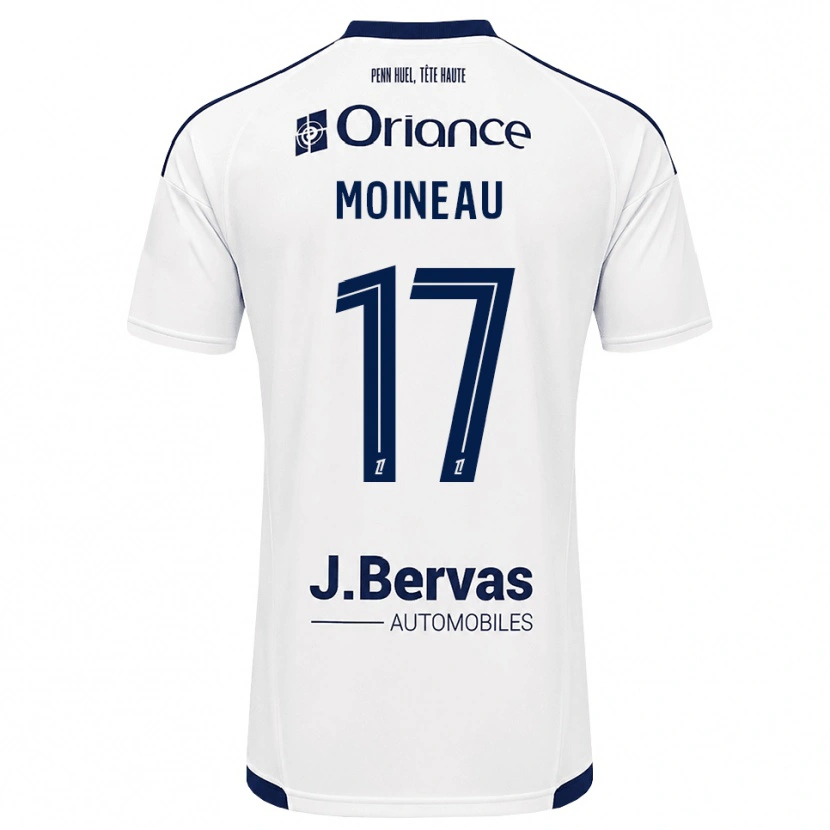 Danxen Kobiety Nathan Moineau #17 Granatowy Biały Wyjazdowa Koszulka 2026/27 Koszulki Klubowe