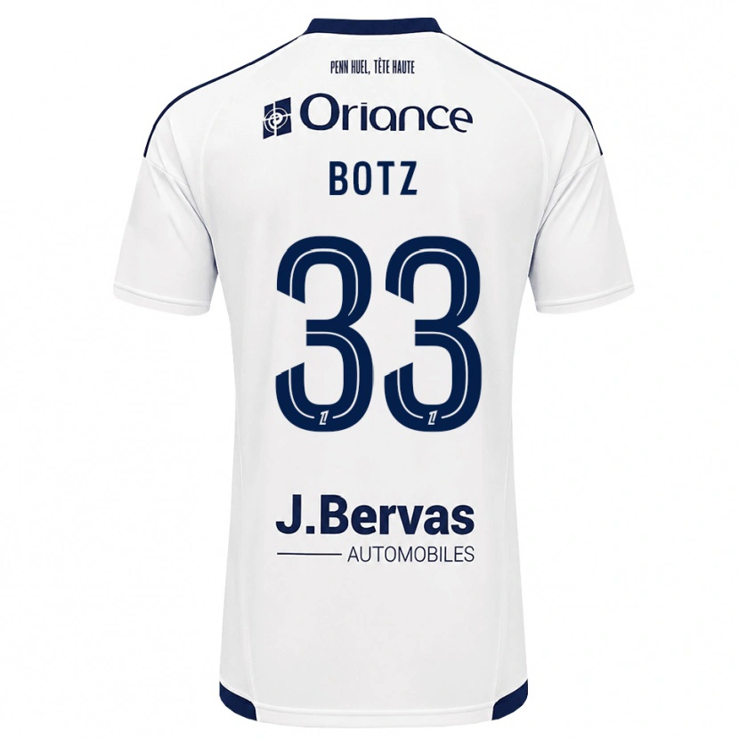 Danxen Kobiety Léo Botz #33 Granatowy Biały Wyjazdowa Koszulka 2026/27 Koszulki Klubowe