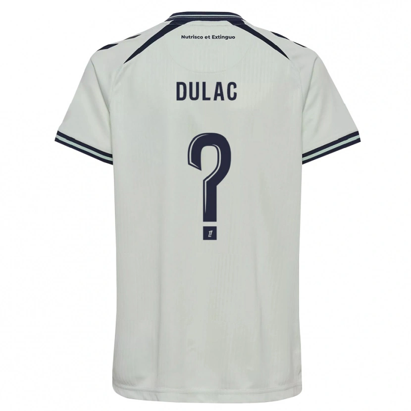 Danxen Kobiety Bilal Dulac #0 Północny Niebieski Biały Wyjazdowa Koszulka 2026/27 Koszulki Klubowe