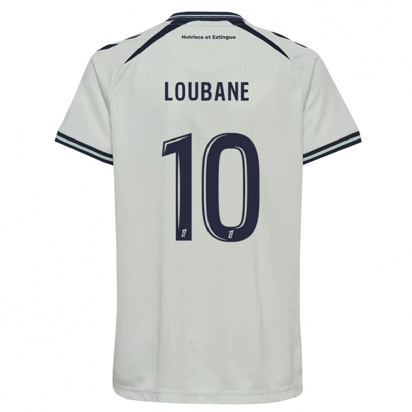 Danxen Kobiety Yassine Loubane #10 Północny Niebieski Biały Wyjazdowa Koszulka 2026/27 Koszulki Klubowe