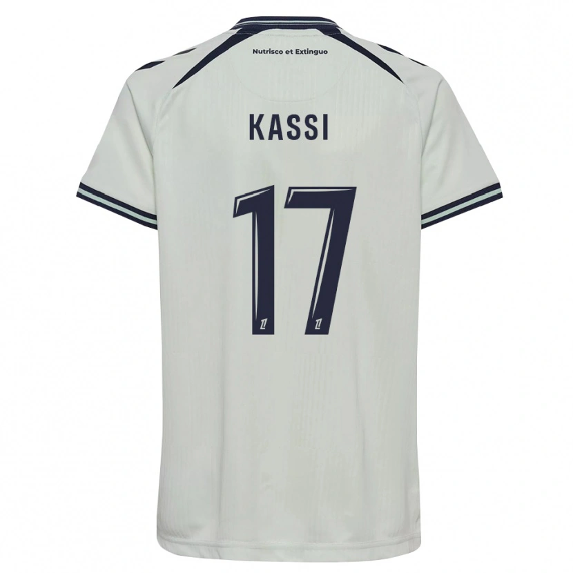 Danxen Kobiety Sarah Kassi #17 Północny Niebieski Biały Wyjazdowa Koszulka 2026/27 Koszulki Klubowe