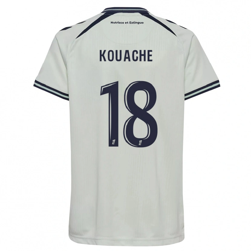 Danxen Kobiety Éva Kouache #18 Północny Niebieski Biały Wyjazdowa Koszulka 2026/27 Koszulki Klubowe
