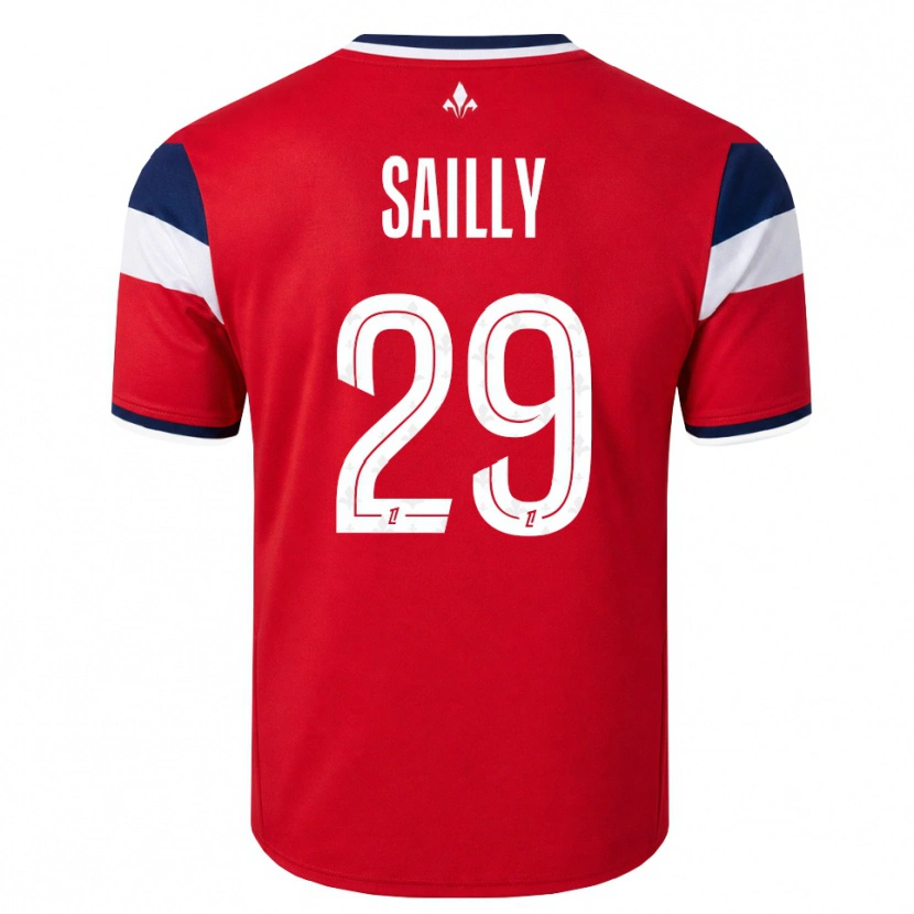 Danxen Dzieci Charlotte Sailly #29 Czerwony Biały Królewski Niebieski Domowa Koszulka 2026/27 Koszulki Klubowe