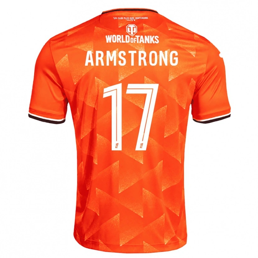 Danxen Dzieci Desmond Armstrong #17 Pomarańczowy Biały Czarny Domowa Koszulka 2026/27 Koszulki Klubowe