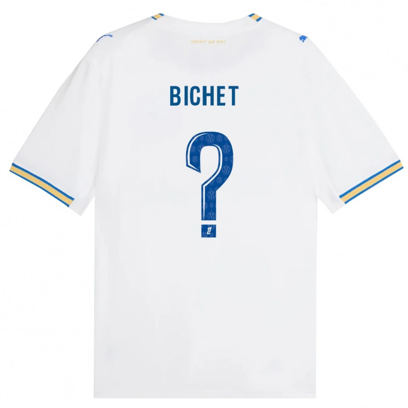 Danxen Dzieci Tristan Bichet #0 Niebieski Biały Domowa Koszulka 2026/27 Koszulki Klubowe